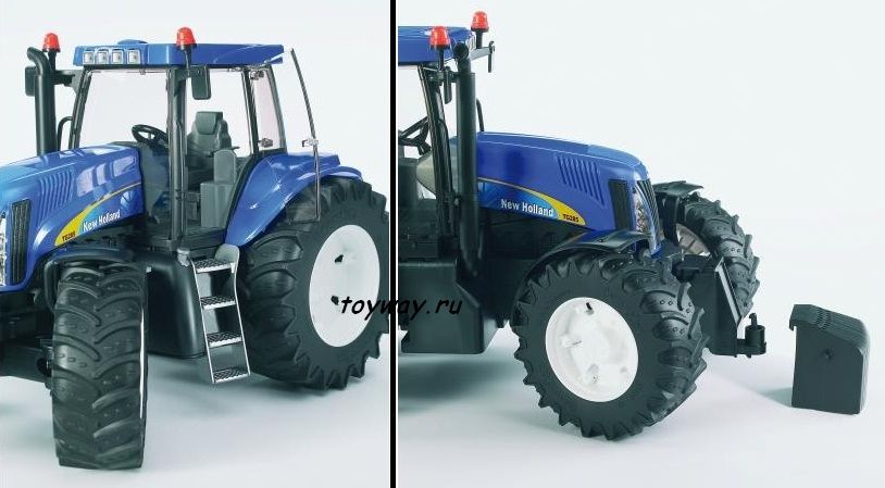 Трактор Bruder New Holland T8040  