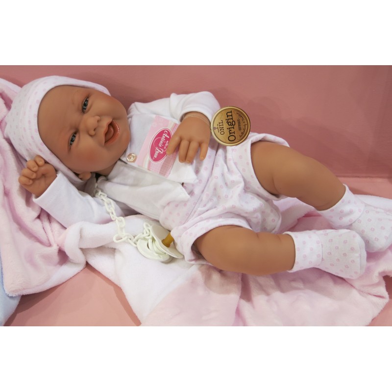 Кукла Antonio Juan Ирен в розовом, 42 см, 5020P 