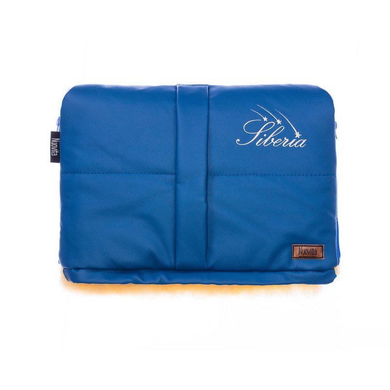 

Муфта меховая для коляски Nuovita Siberia Lux Pesco Blu scuro/Темно-синий