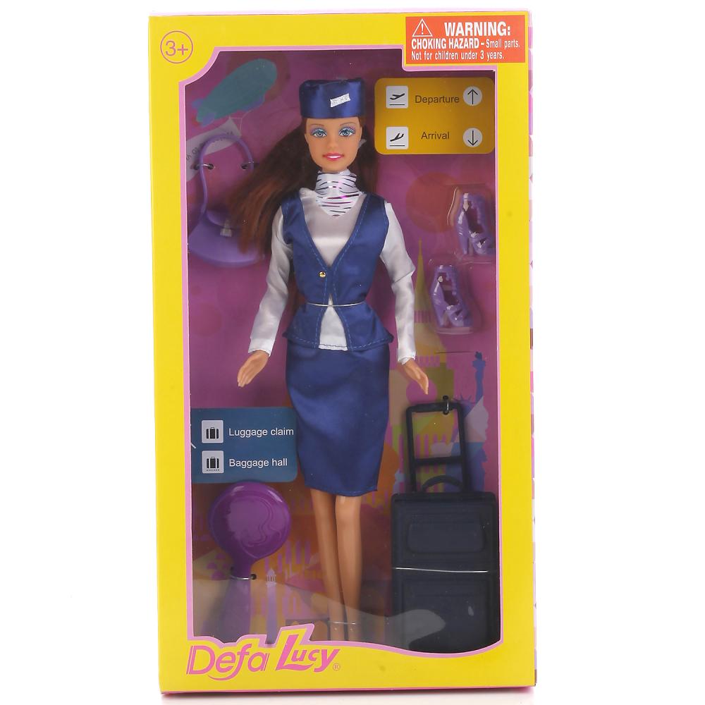 Кукла – Бортпроводница с аксессуарами   