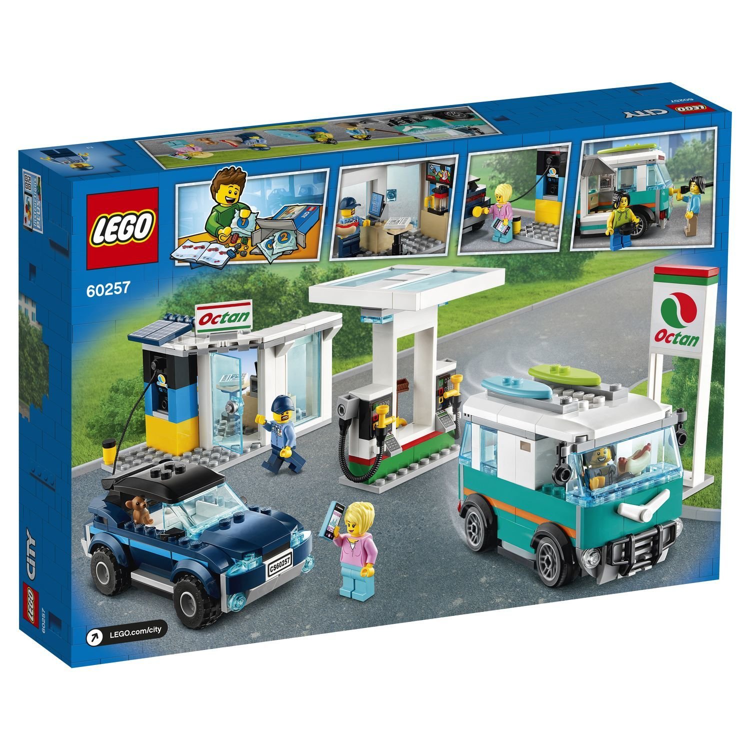 Конструктор Lego City Turbo Wheels Станция технического обслуживания  
