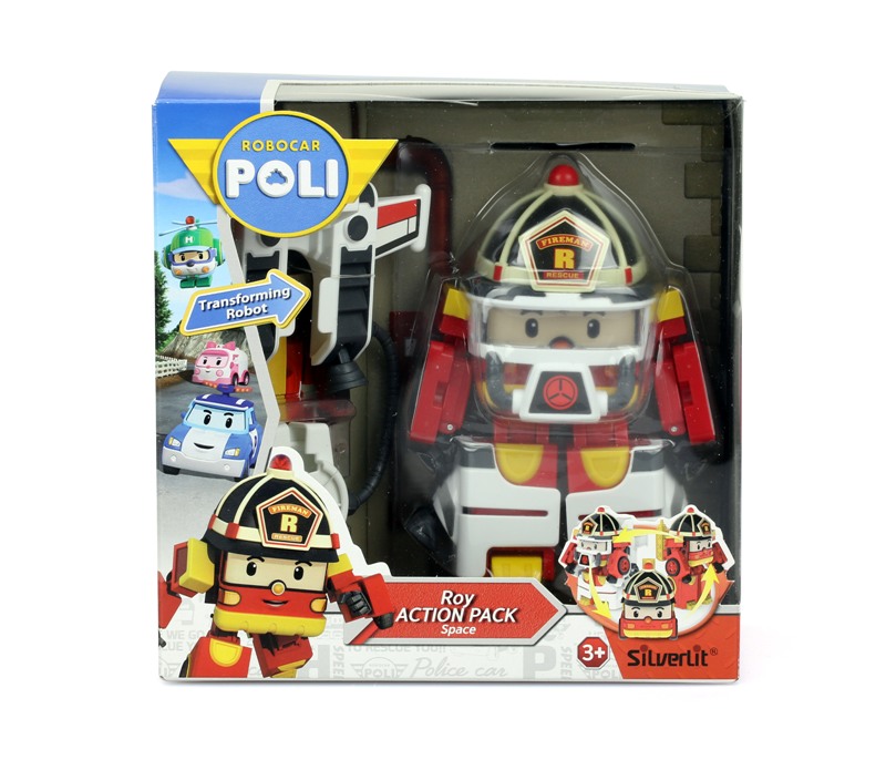 Robocar Poli машинка Рой с аксессуарами