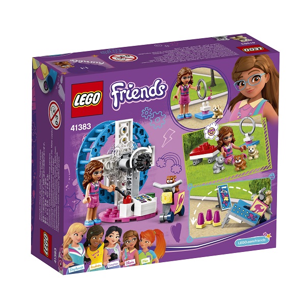 Конструктор Lego Friends - Игровая площадка для хомячка Оливии  