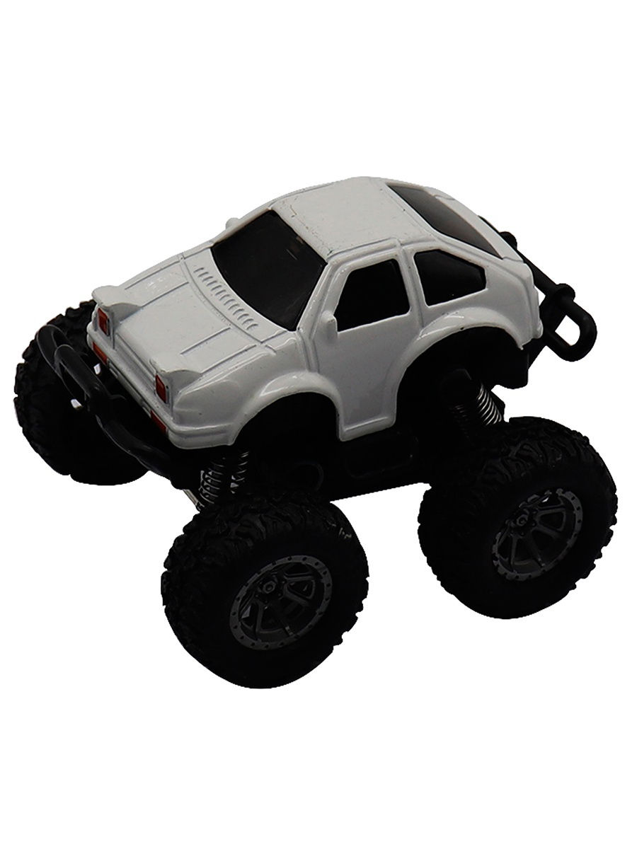 

Машинка-мини гоночная Die-Cast, фрикционная, рессоры, белая