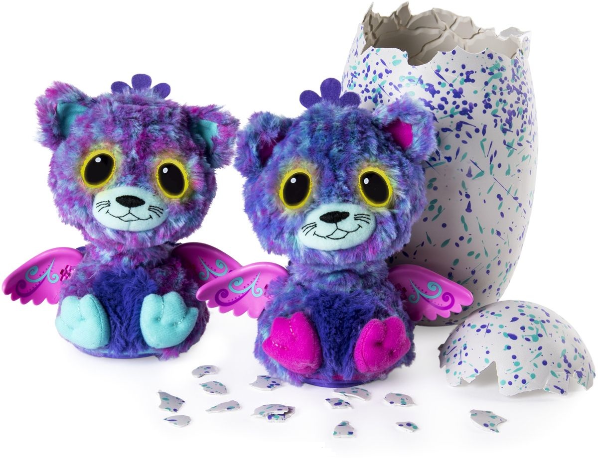 Игрушка Hatchimals сюрприз - Близнецы Котята интерактивные питомцы, вылупляющиеся из яйца  