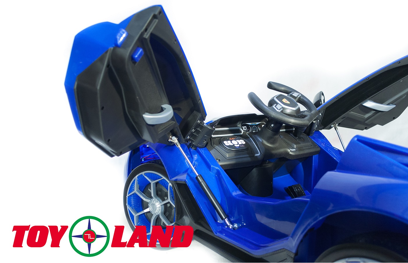 Электромобиль ToyLand Lamborghini YHK2881 синего цвета 