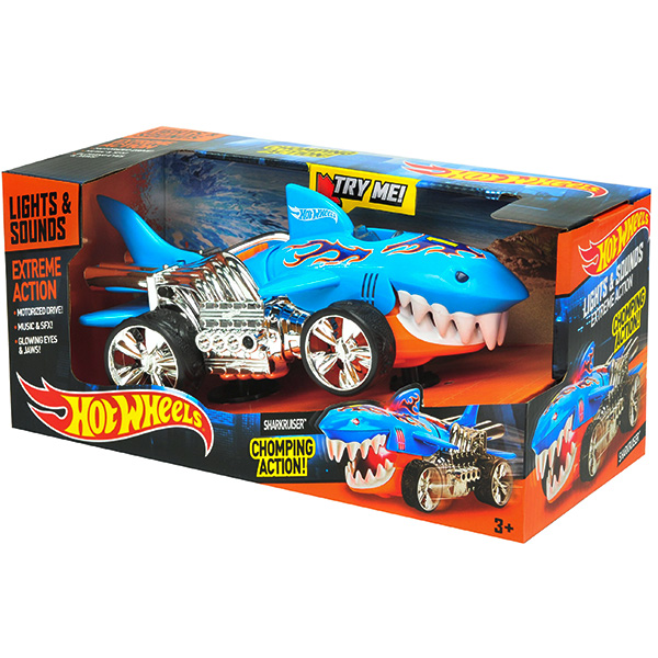 Hot Wheels акула машинка