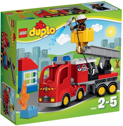 Lego Duplo. Пожарный грузовик  