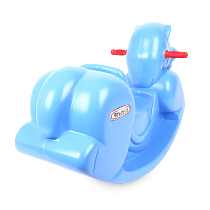 Детские напольные качели Пони для дома и улицы, голубой  