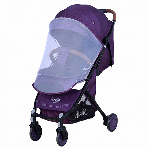 Прогулочная коляска Nuovita Giro Lux, Фиолетовый, Черный  