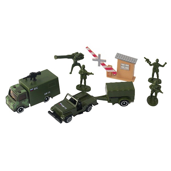 

Игровой набор военной техники с 3 солдатиками