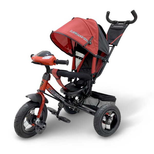 

Трехколесный велосипед - Lexus Trike, колеса 12" и 10", красный, свет и звук