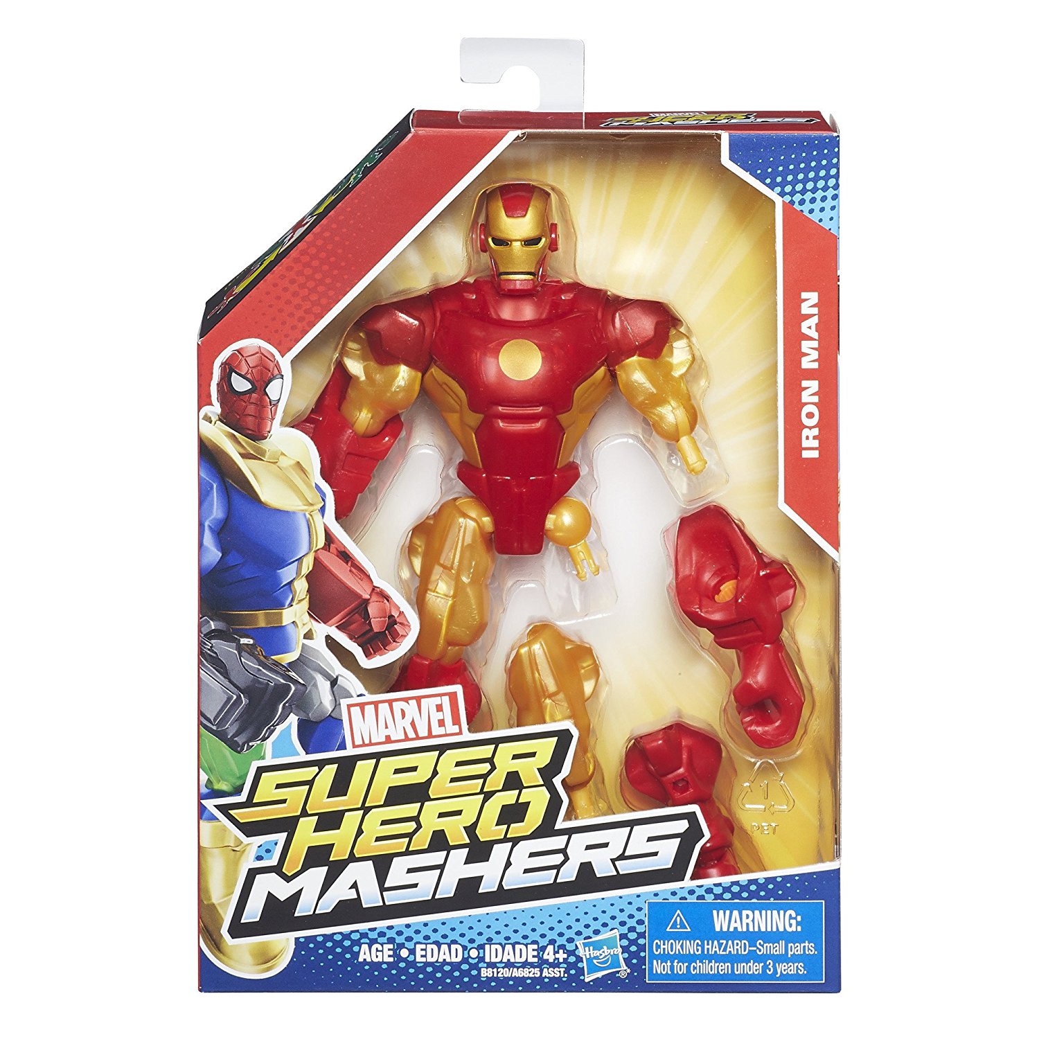Разборная фигурка Super Hero Mashers – Железный человек, 15 см  