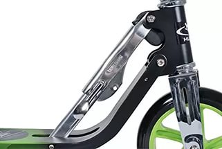 Двухколесный самокат Hudora Big Wheel GS 205, green/зеленый  