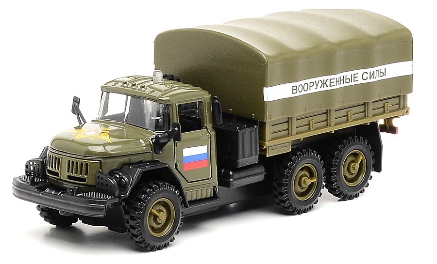 ЗИЛ 131 Вооруженные Силы, свет и звук, съемный тент  