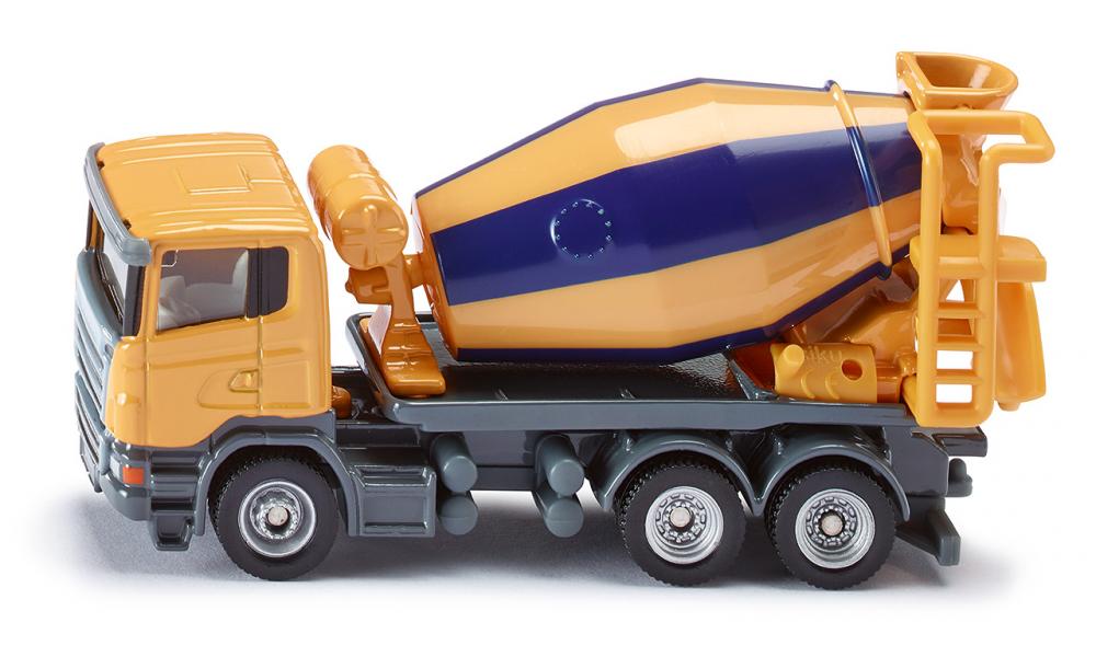 

Игрушечная модель - Бетономешалка Scania Siku, масштаб 1:87