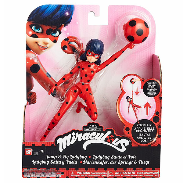 Фигурка Miraculous – Леди Баг, 19 см летящая  