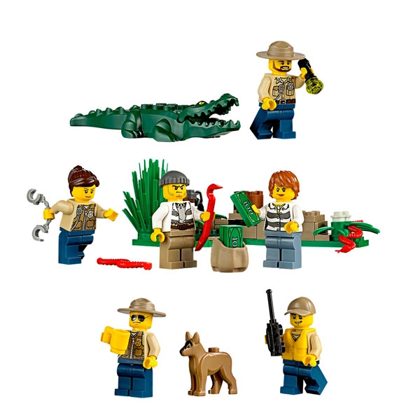 Lego City. Участок новой Лесной Полиции  