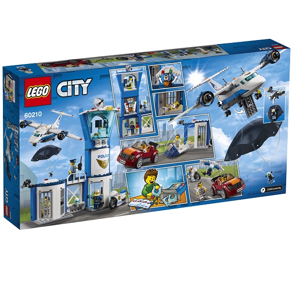 Конструктор Lego City Police - Воздушная полиция: авиабаза  