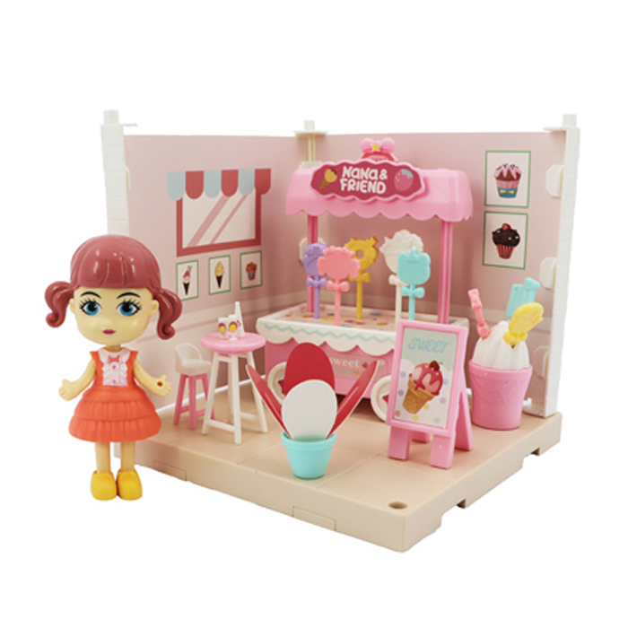

Игровой набор - Милый уголок - Кафе-мороженое