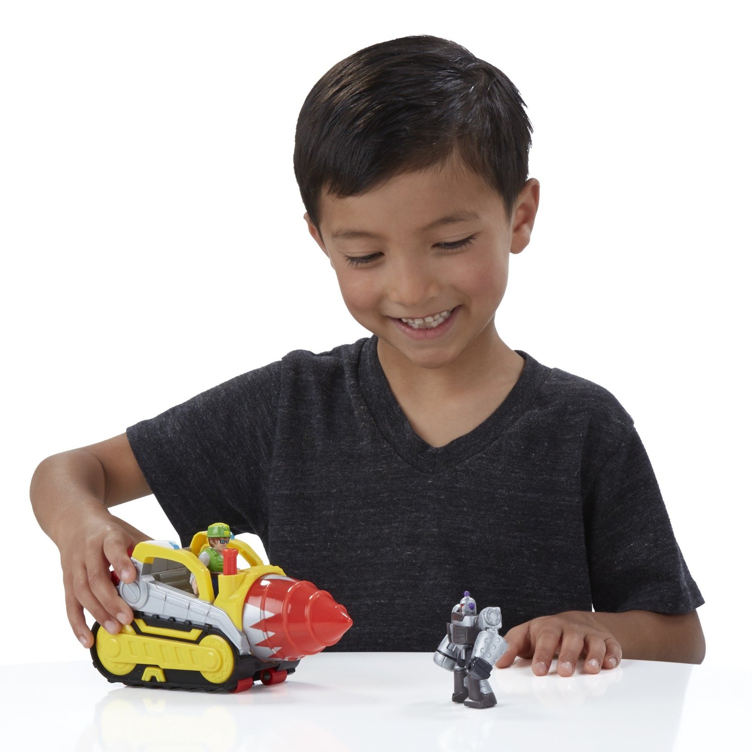 Набор Playskool Heroes - Спасательная буровая машина трансформеров  