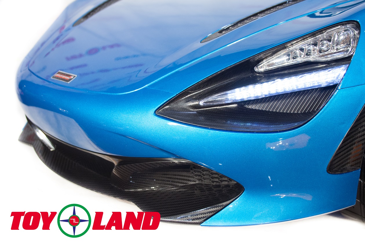 ToyLand Электромобиль Mclaren DKM720S синего цвета 