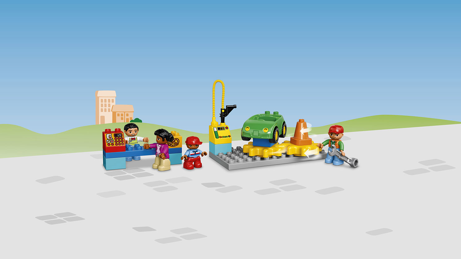 LEGO Duplo. Городская площадь   