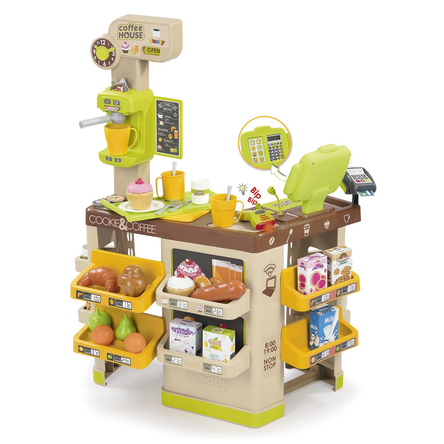 

Игровой набор – Кофейня Coffee House. 63 аксессуара
