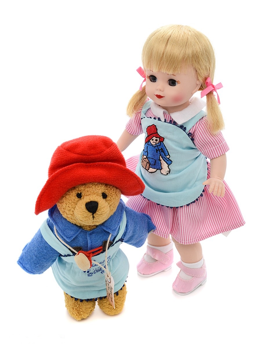 Кукла - Мэри и медвежонок Паддингтон, 20 см  