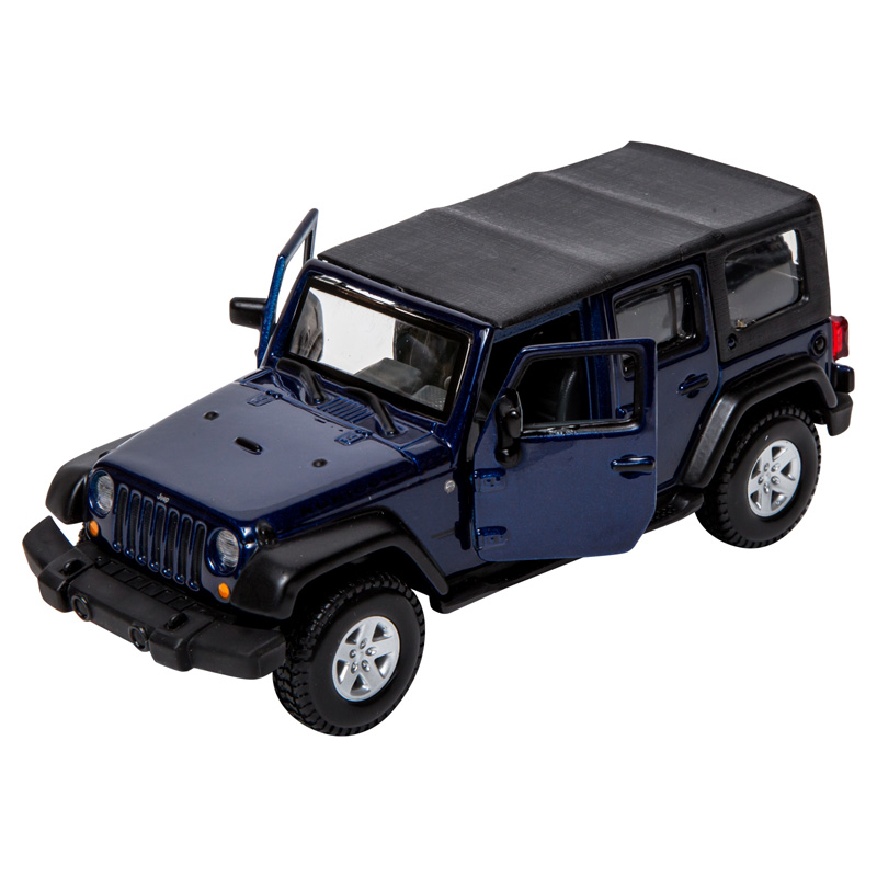 Машина Jeep Wrangler Unlimited Rubicon, металлическая, масштаб 1:32  