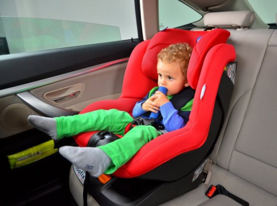 Автокресло Oasys 1, Isofix, красное  