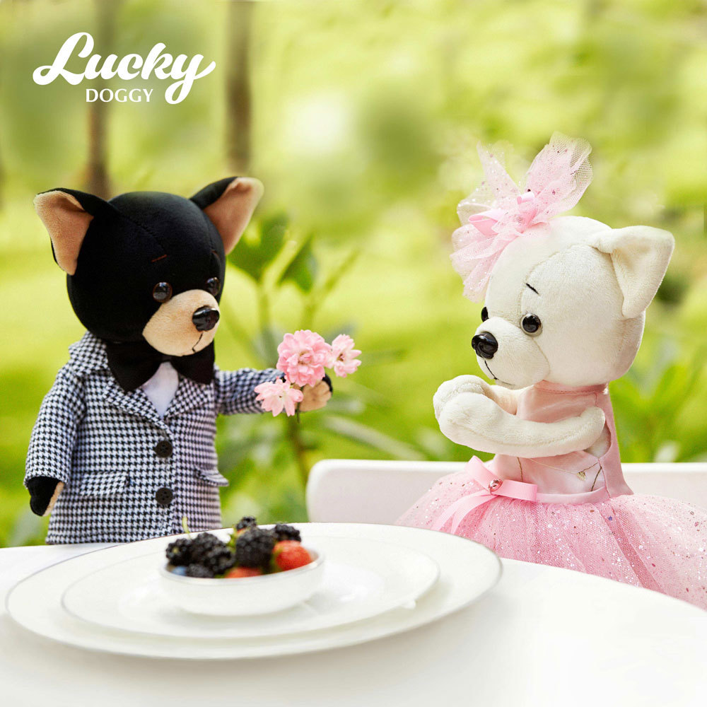 Мягкая игрушка - Собачка Lucky Lili: Блеск из серии Lucky Doggy  