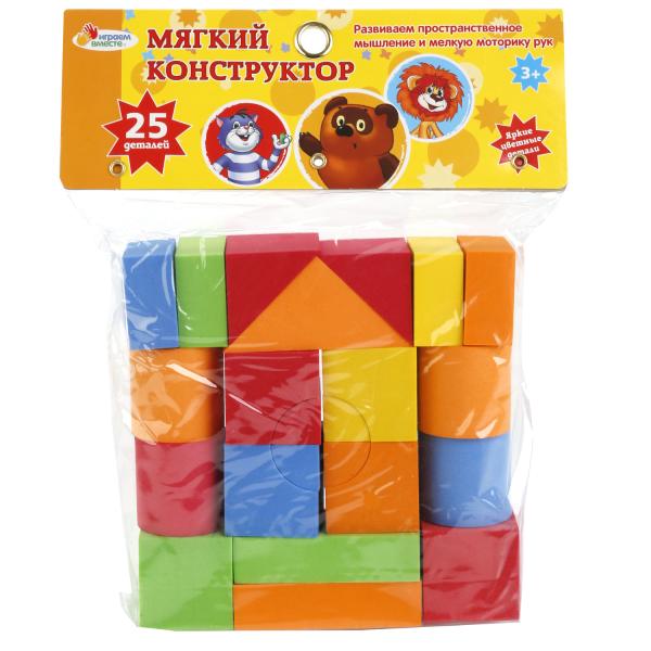 

Мягкий конструктор из серии Союзмультфильм, 25 деталей