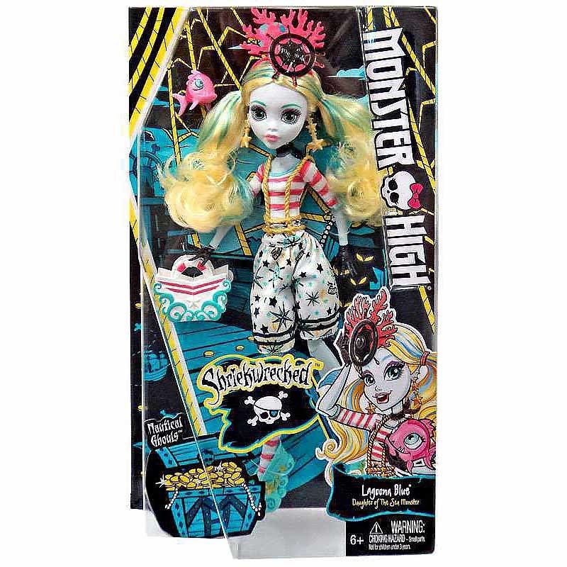 Кукла Monster High - Кораблекрушение - Лагуна Блю  