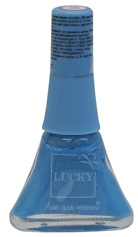 Лак Lukky, цвет 093 светло-голубой, блистер  