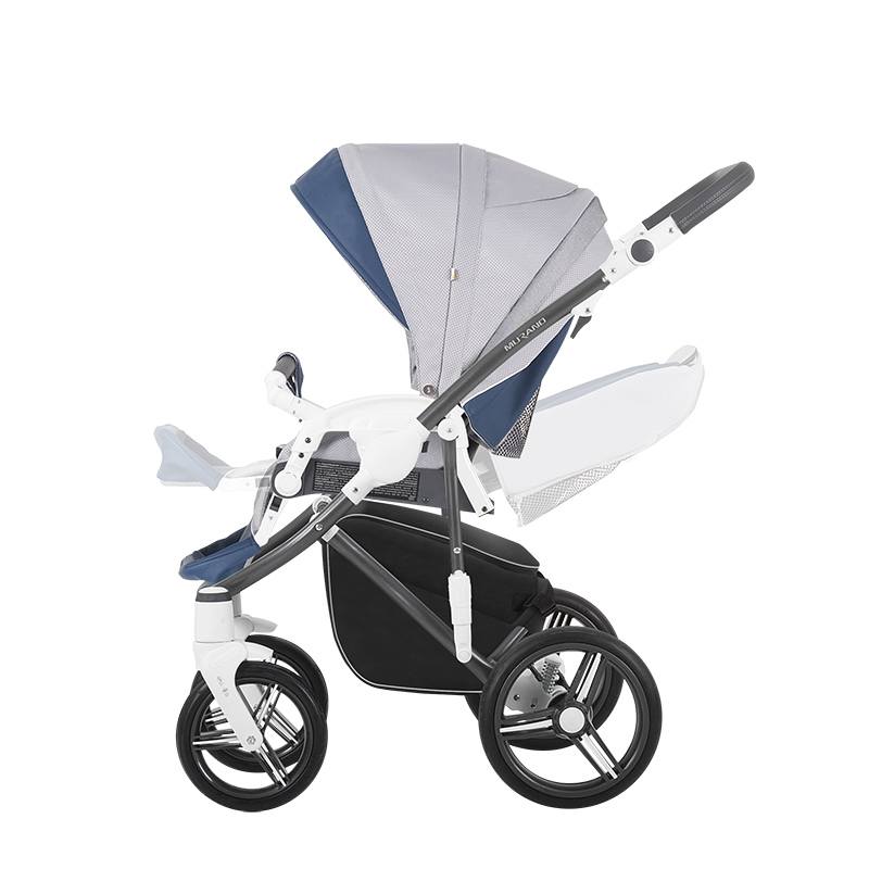 Детская коляска Bebetto Murano Colours  2 в 1 шасси матовый графит/GRM C02  