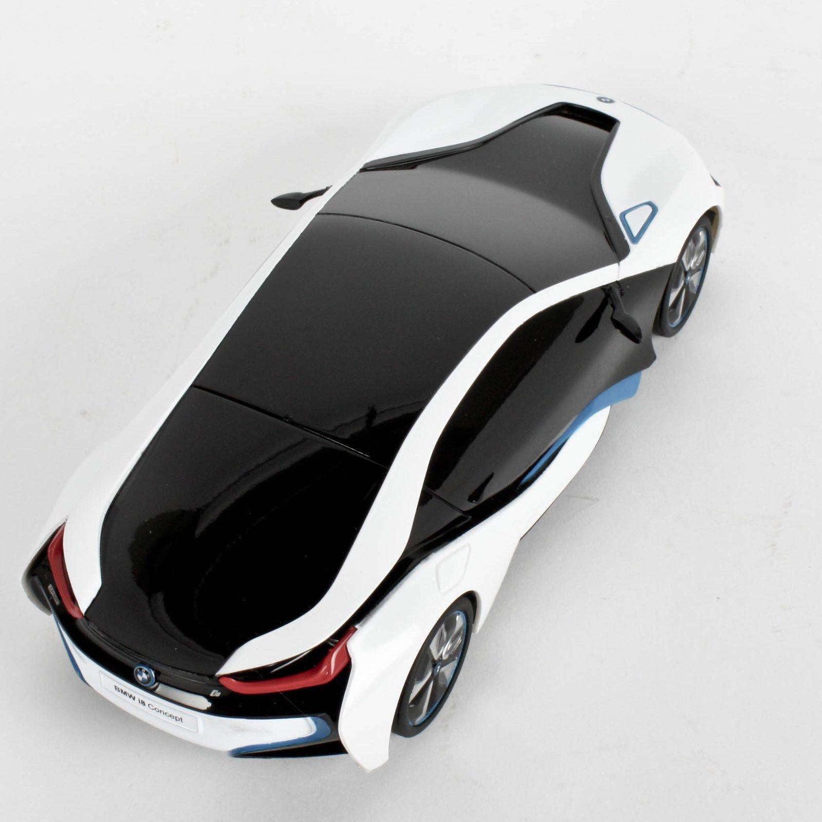 Машина р/у 1:24 - BMW I8, цвет белый  