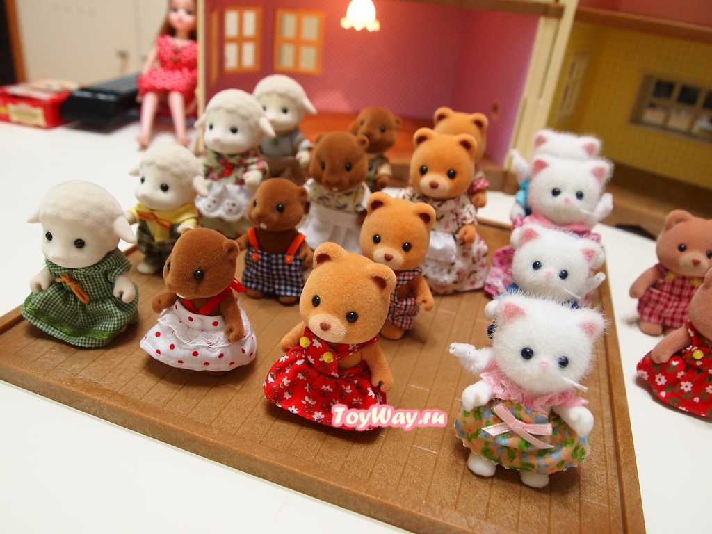 Sylvanian Families - Семья Мармеладных Медведей  