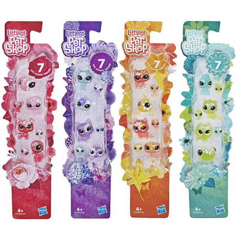 

Набор игровой Littlest Pet Shop - 7 цветочных петов