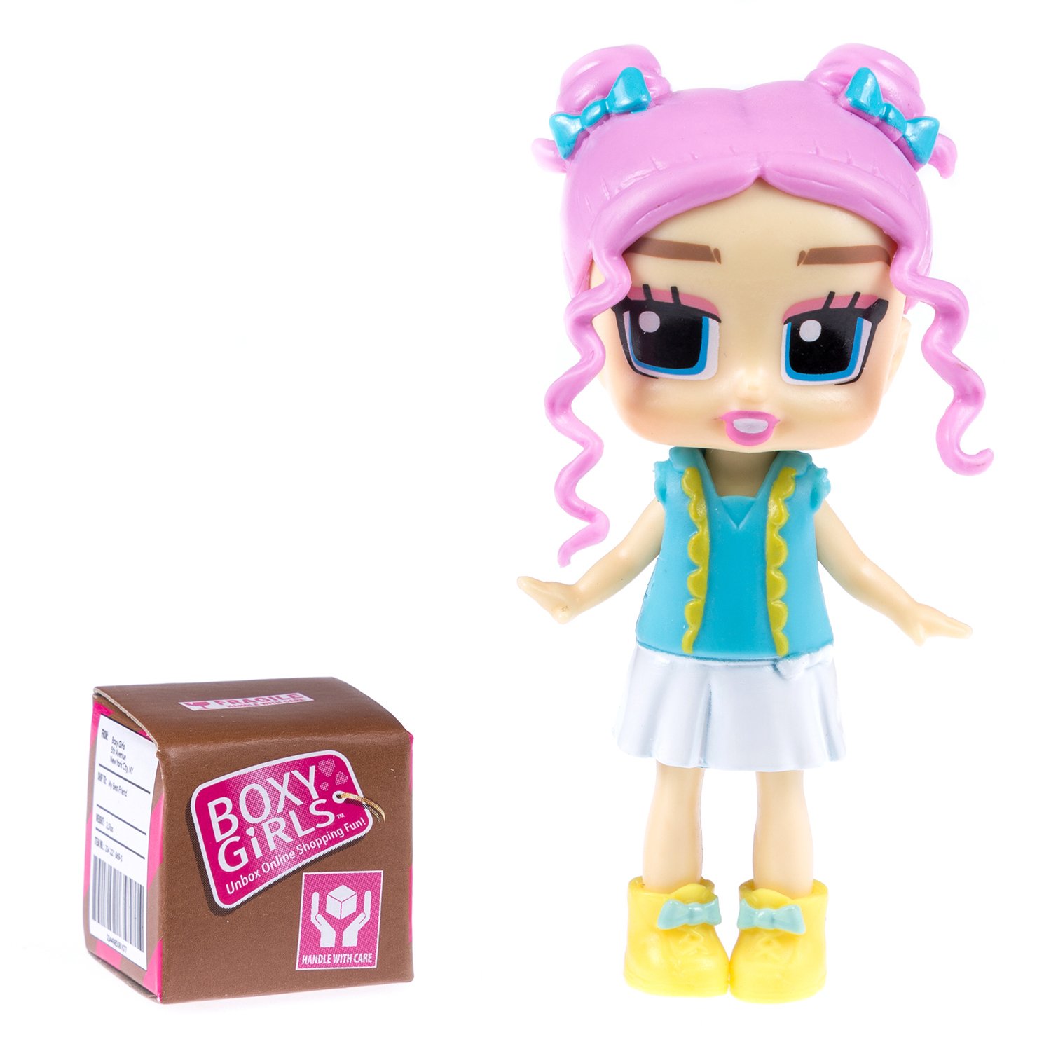 Кукла из серии Boxy Girls Mini 8 см с аксессуарами, 6 видов   