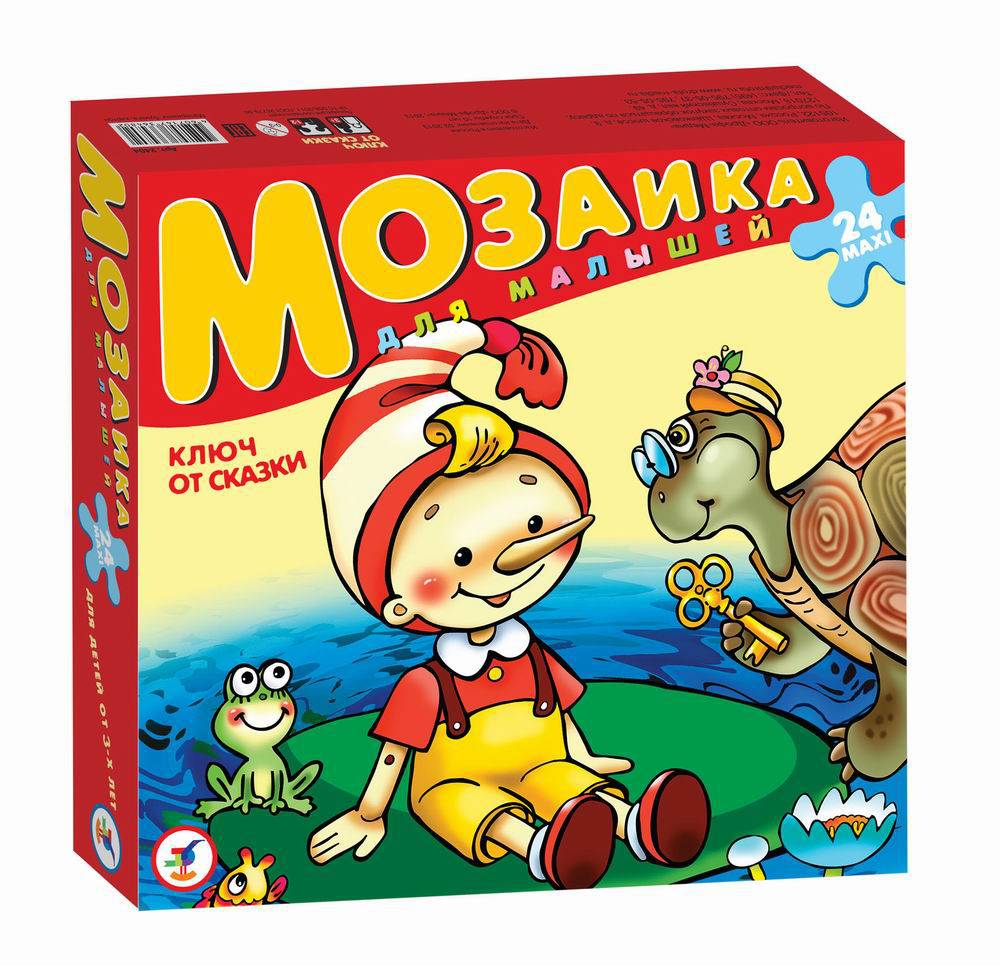 

Мозаика для малышей - Ключ от сказки, 24 элемента