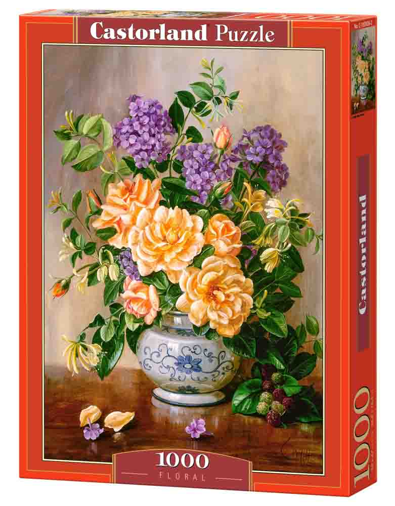 Пазлы Castorland – Цветы в вазе, 1000 элементов  