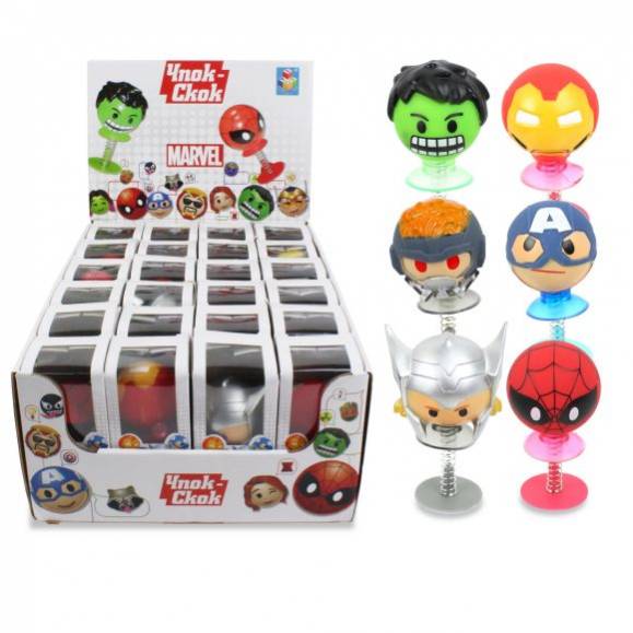 

Игрушка-прыгун Чпок-Скок: Marvel