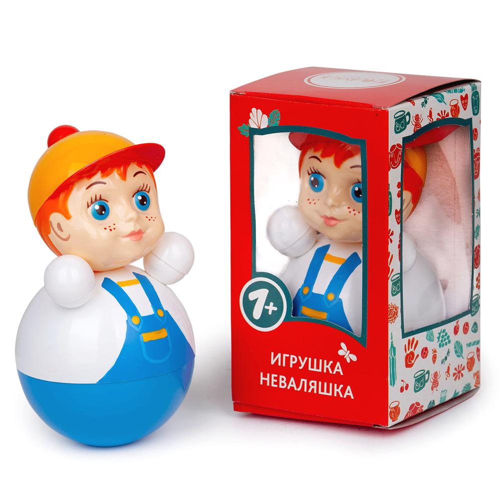 

Озвученная неваляшка, 15,5 см - Мальчик