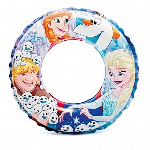 Круг надувной для плавания Disney – Холодное сердце, диаметр 51 см (Intex, 56201sim)