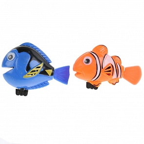 Набор из 2-х заводных рыбок, разные цвета (C702-H10006) (ассортимент)