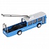 Ремонтный троллейбус, 16,5 см с аксессуарами, металлический инерционный  - миниатюра №1