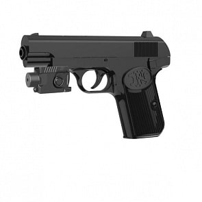 Пистолет с лазерным прицелом, с гелевыми пулями 05 (100002023,1)