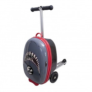 Самокат-чемодан Flyte - Акула (Zinc, ZC03910)