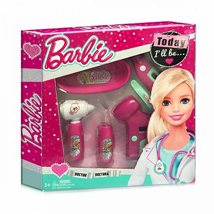 Компактный игровой набор юного доктора Barbie 